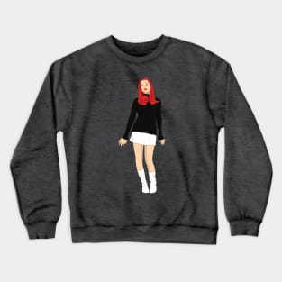 Red Crewneck Sweatshirt